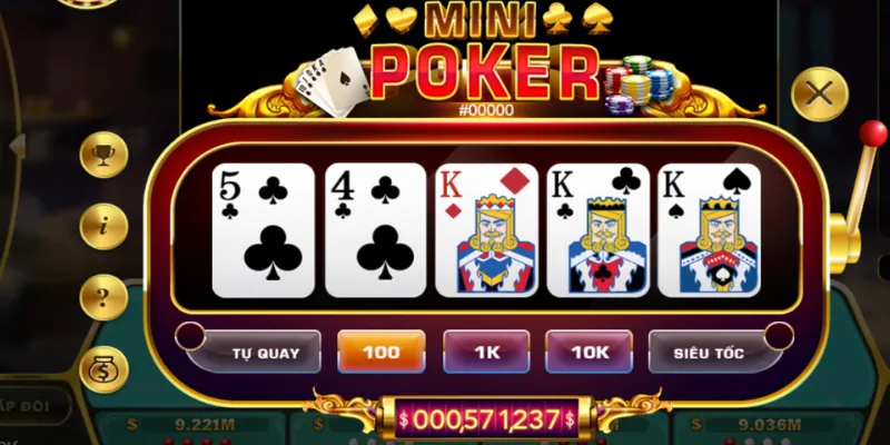 Tính năng trong Mini Poker Go 88