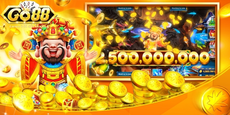 Giao diện Thần Tài trực quan sinh động